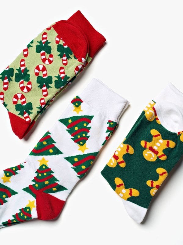Free Christmas Gift-A pair of random Christmas socks - Image 2