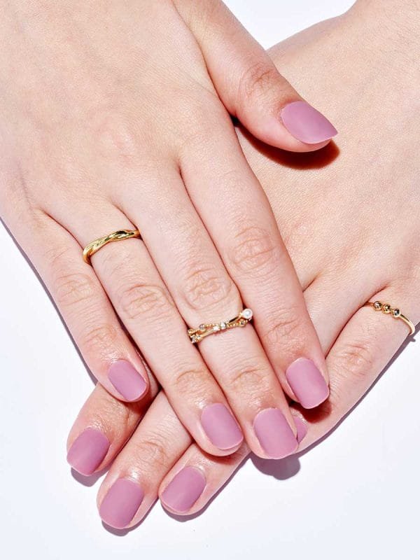 Grape Purple Matte/Squoval - Image 2
