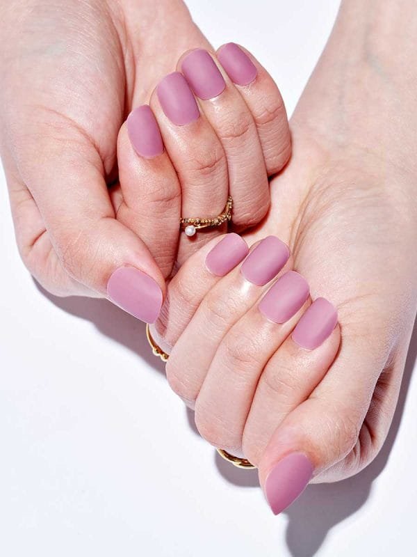 Grape Purple Matte/Squoval - Image 6