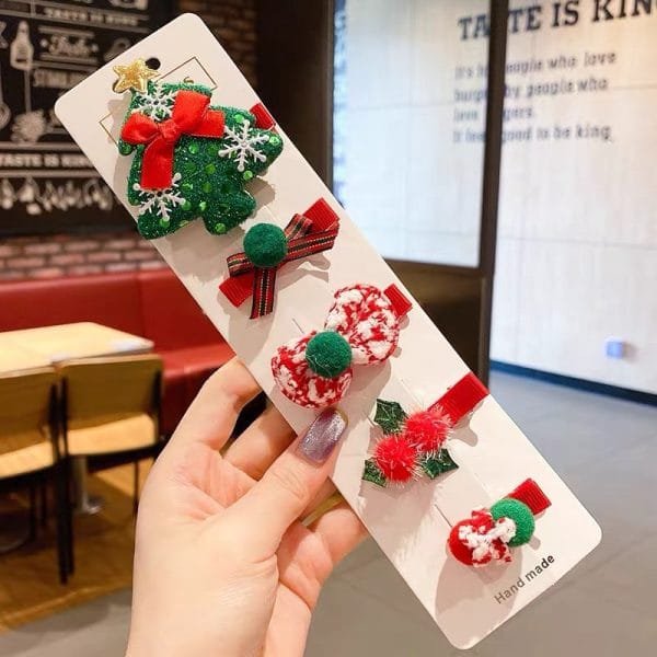 Free Christmas Gift-One Free Hair Clip Set - Image 3