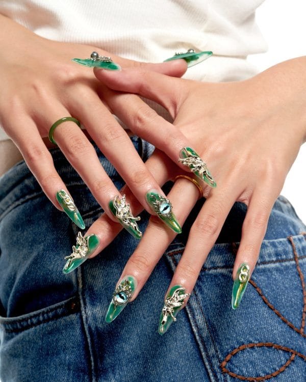 Green Hype(Handmade)/10 PCS - Image 9