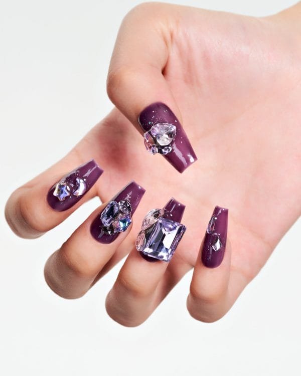 Purple Candy(Handmade)/10 PCS - Image 5