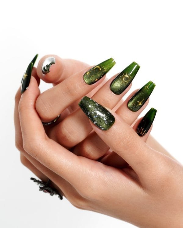 Green Mystical(Handmade)/10 PCS - Image 3