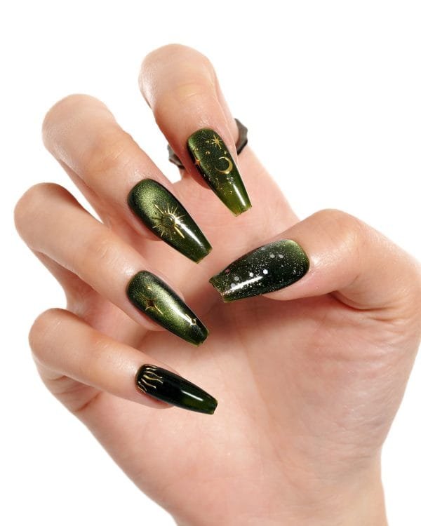 Green Mystical(Handmade)/10 PCS - Image 4