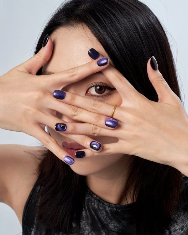 Cat Eye/Purple Moon(Handmade) - Image 5