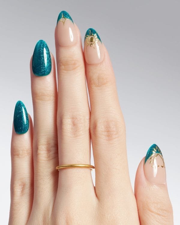 Navy Cosmos(Handmade)/ 10 PCS - Image 4