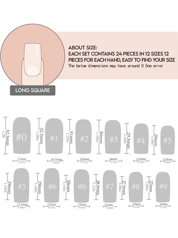 Simple White(Handmade)/Long Square - Image 4