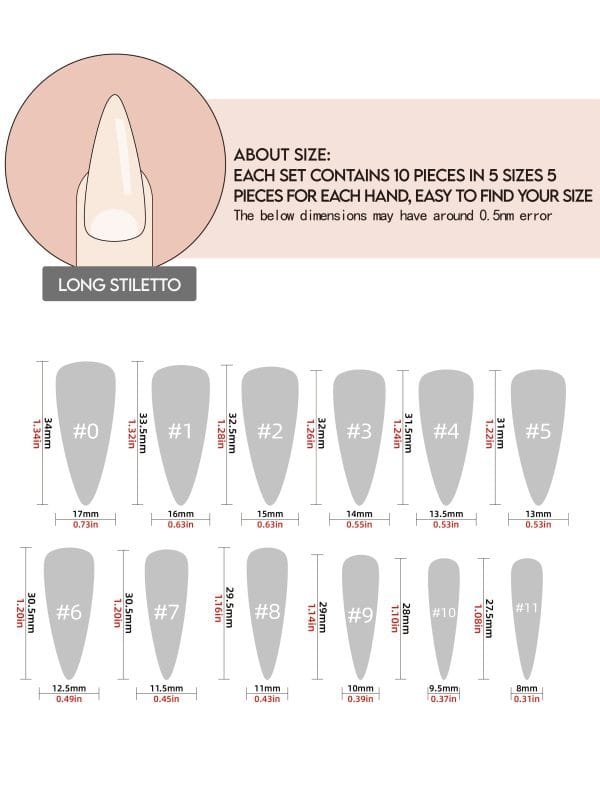 Cat Eye/Moonstone Magic(Handmade)/ Long Stiletto - Image 4