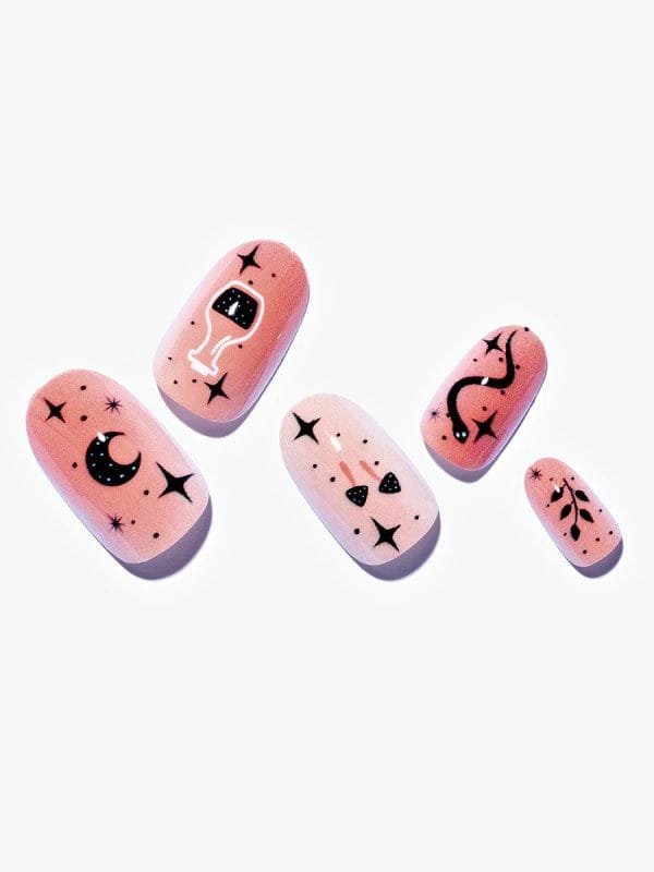 Soft pink/Oval