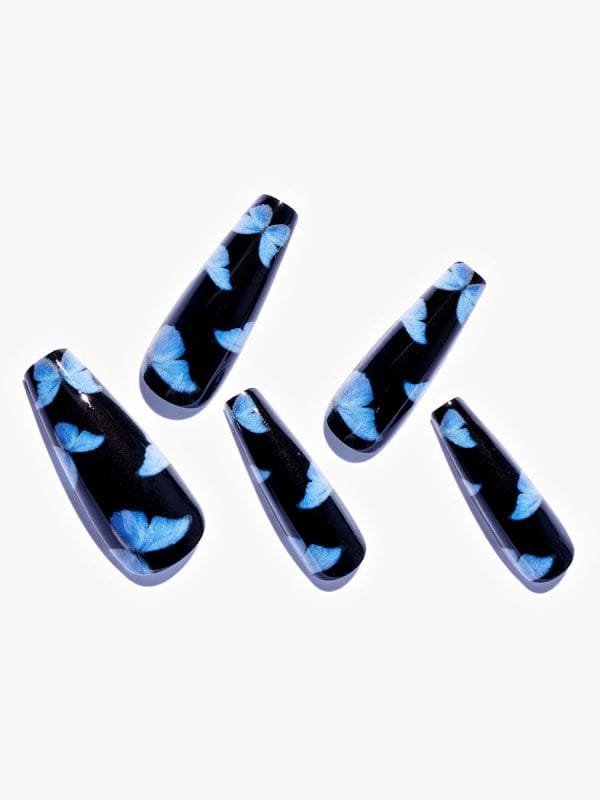Fluorescent Butterfly/Coffin Long