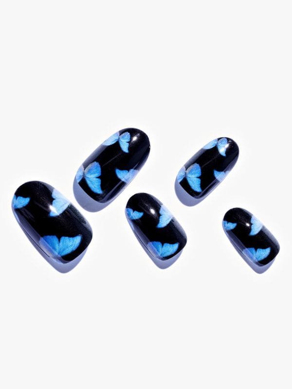 Fluorescent Butterfly/Oval