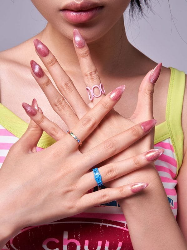 Cat Eye/ Pink Breeze (Handmade) - Image 3