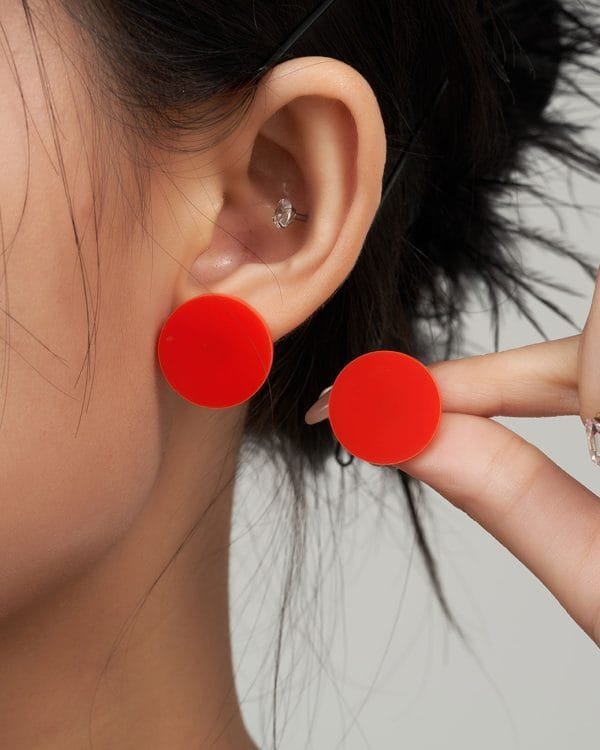 Free Gift - A pair of random acrylic earrings(Ear Pierced) - Image 2
